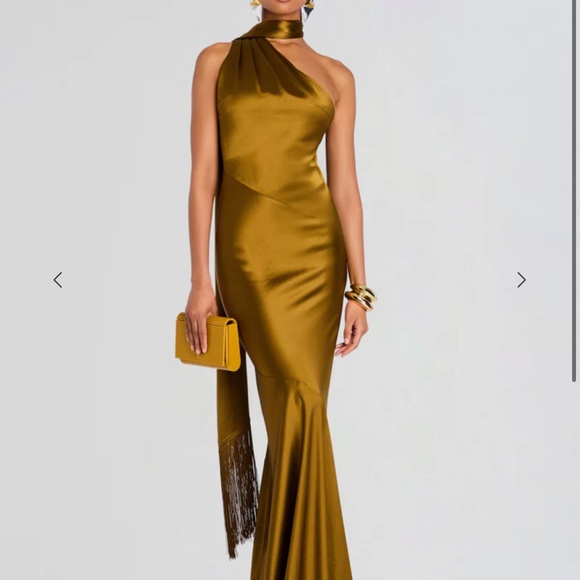 Retrofete ochre kelsa dress (worn once) - Picture 1 of 2
